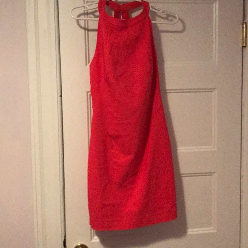 Zara pink/coral dress NWOT Size XS